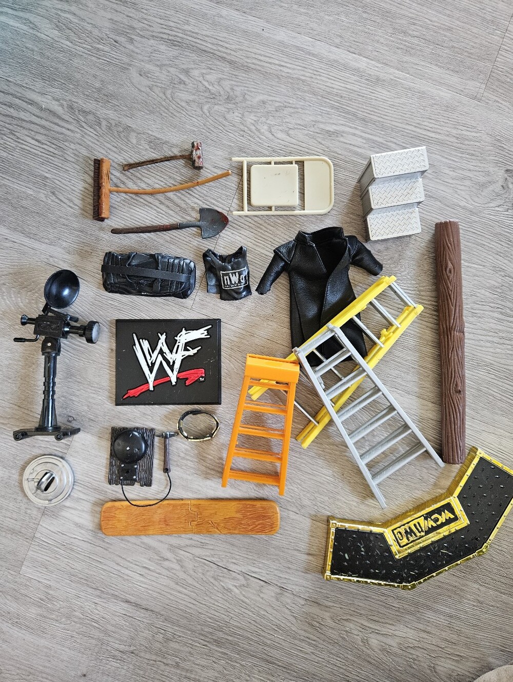 90s/00s WWF Action Figure Accessories